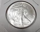 Vintage Uncirculated 1986 US Mint American Silver Dollar Eagle Coin