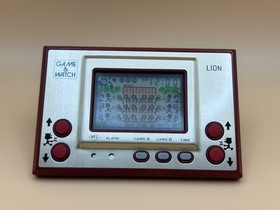 Nintendo Game & Watch LION LN-08 Gold Series NMIB 1981 Near Mint In Box