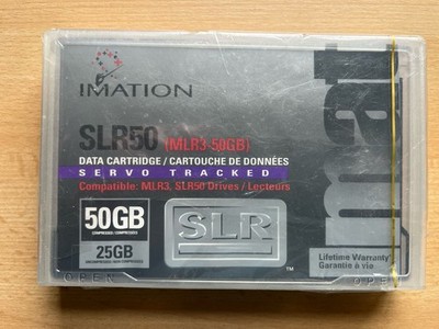 IMATION Data Cartridge MLR3-50GB,  25GB/50  SLR50  12096
