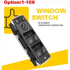 Power Master Window Switch For Mercedes-Benz GLE W166 2015-18 Front Driver Side