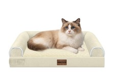 Small Dog Bed Orthopedic Washable: Beds Bolster Small Sized Dogs Cats Bed Egg...