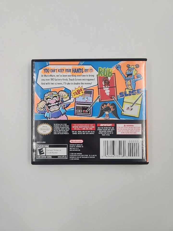 Wario Ware Touched Nintendo DS completo en caja original Foto 2 de 4