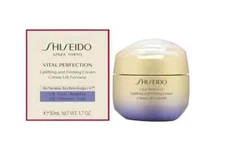 Shiseido Vital Perfection Uplifting Firming Face Cream 1.7oz NEW