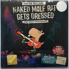 NEW SEALED BOOK NAKED MOLE RAT GETS DRESSED ROCK VINYL LP RECORD MUSICAL WILLEMS