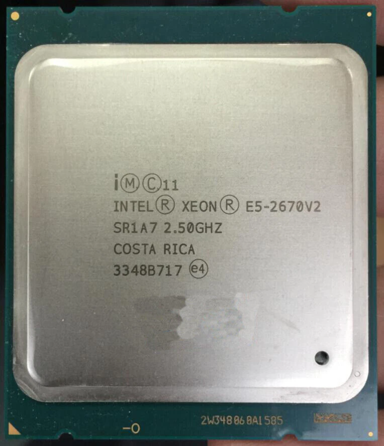 Intel Xeon E5-2697 V2 E5-2660 V2 E5-2690 V2 E5-2680 V2 E5-2670 V2 LGA2011 CPU - Immagine 4 di 4