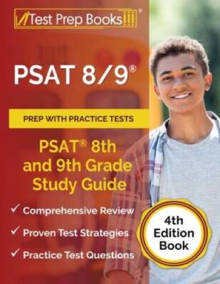 PSAT 89 Prep with Practice Tests: PSAT 8th and 9th Grade Study Guide: 4 - GOOD