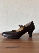 Brown Character Strap Shoes, I Love Comfort