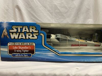 2002 Hasbro Star Wars Empire Strikes Back Luke Skywalker s X-Wing w/ R2-D2