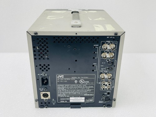 USED - JVC TM-910SU Color Video Monitor / Free Shipping - 30 Days Warranty - Picture 6 of 10