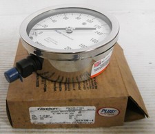 Ashcroft 45-1009-S-02L-200 General Service Gauge 0-200PSI 4-1/2" Face 1/4"NPT