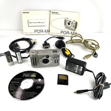 Toshiba PDR-M4 Digital Camera 2.1MP - Vintage with New Battery - Tested/Working
