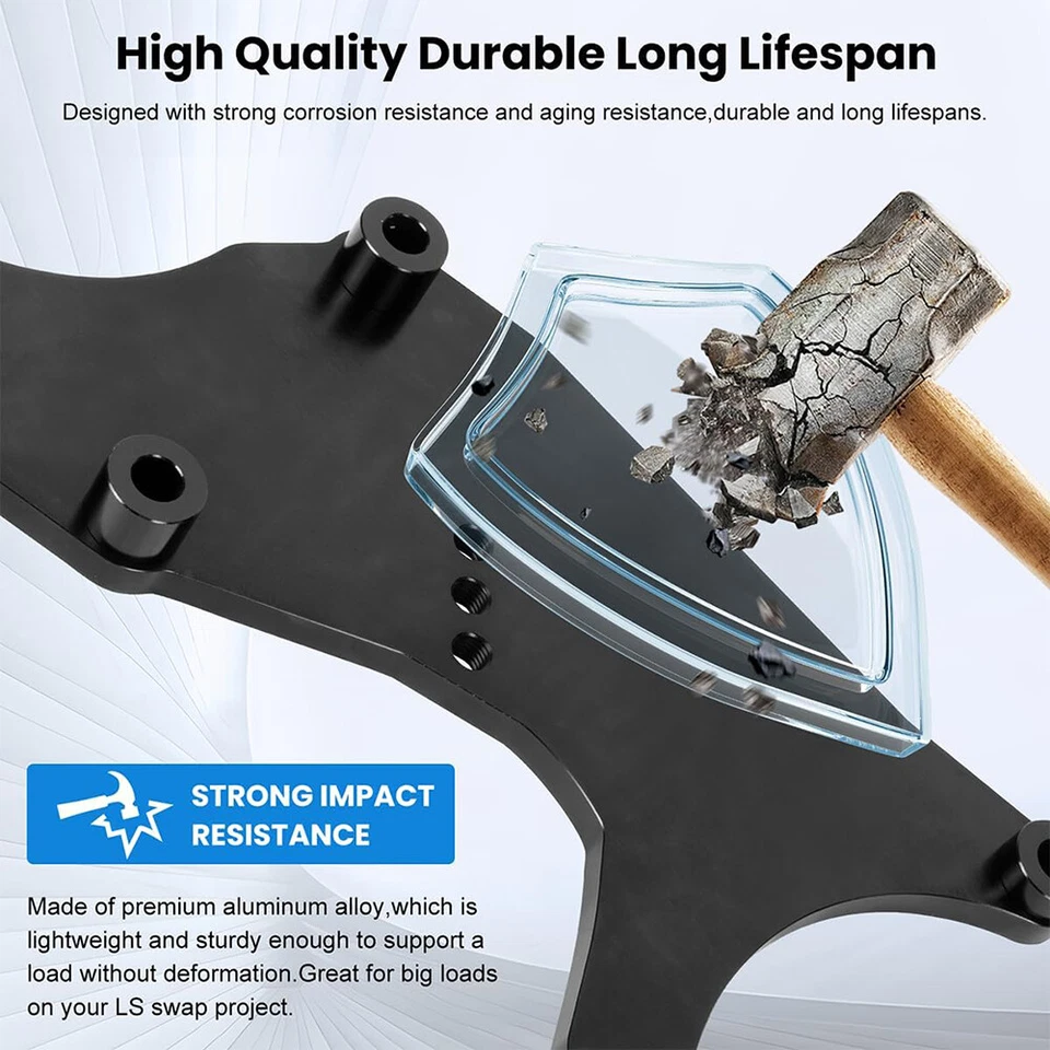 Dual Alternator Bracket For Chevy Vortec Engine V8 4.8L 5.3L 6.0L 6.2L 1999-2013 - Image 2 of 4