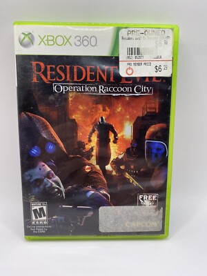 Resident Evil: Operation Raccoon City (Microsoft Xbox 360, 2012)