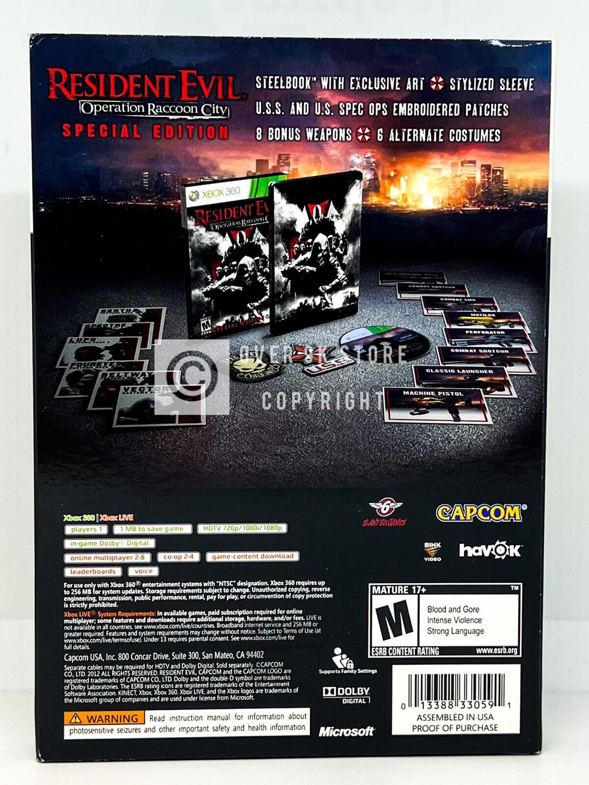 Jogo Resident Evil: Operation Raccoon City Usado - Xbox 360 - Toygames