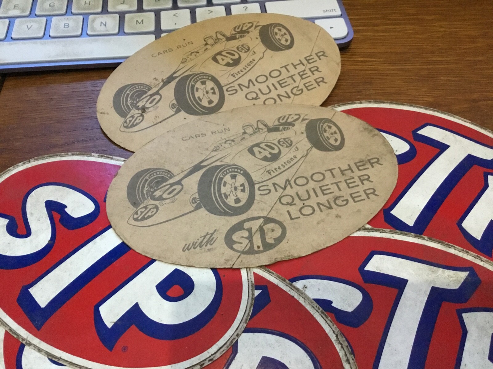 LOT OF SIX STP STICKERS 4.25 X 3 INCH | eBay