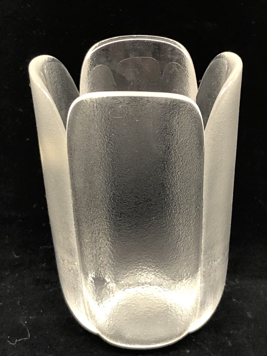 Vintage Rosenthal Studio Line Bleikristall Frosted Glass