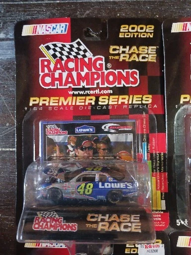(8) Coches Nascar 1:64 edición 2002 Racing Champions Chase The Race Premier Series Foto 2 de 4