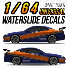 1/64 HAN'S S15 FAST AND FURIOUS Custom Universal WaterSlide Decal for Hot