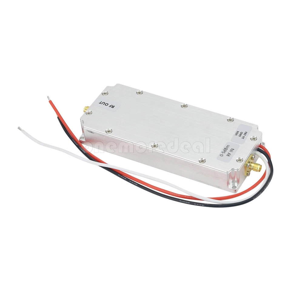 Módulo Amplificador de Potencia 50W Accesorio RF Módulo Amplificador con Conector SMA Hembra Foto 4 de 4