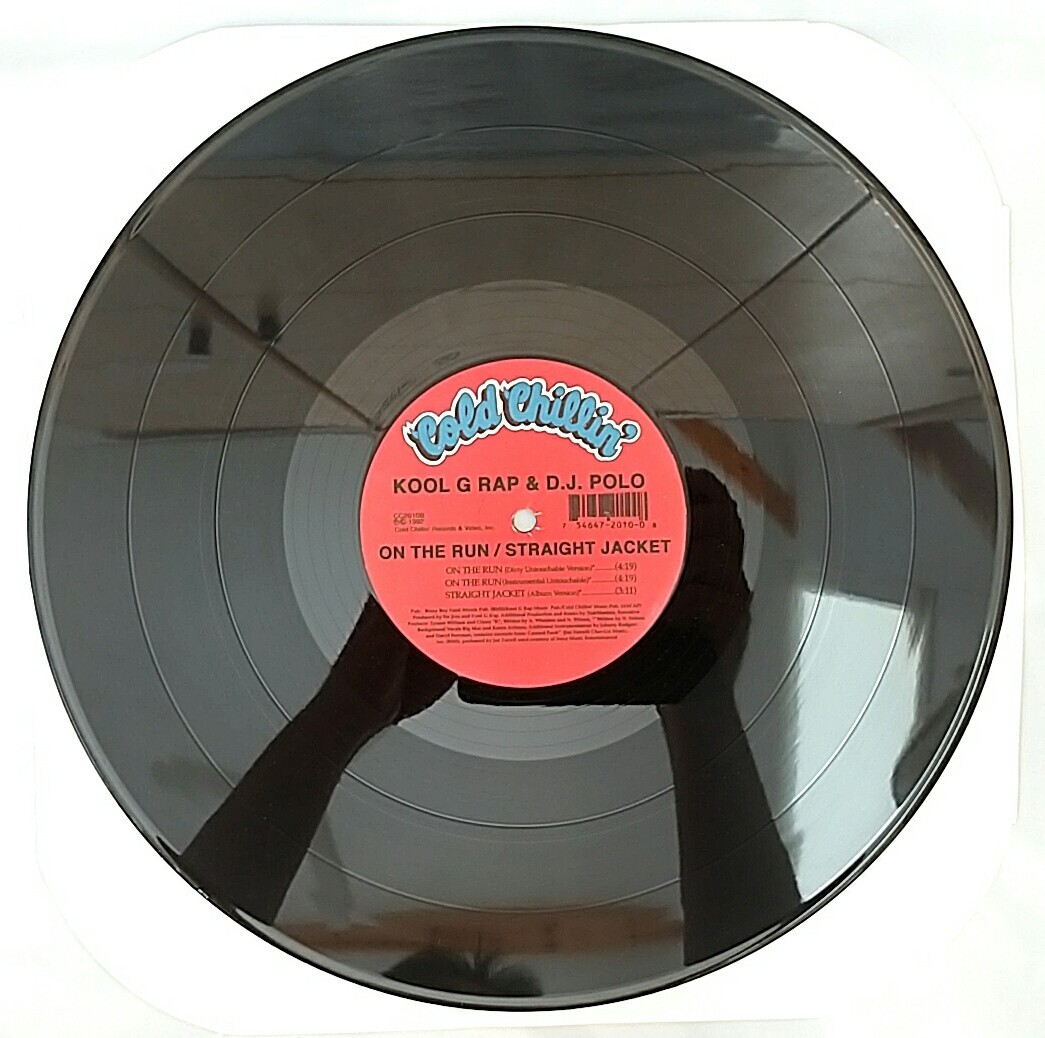 Vinyl) Kool G Rap & D.J. Polo – On The Run, US Press, CC2010-1