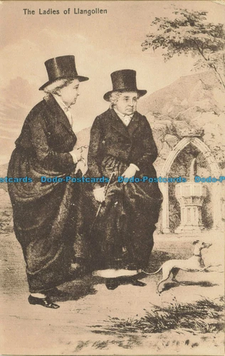 R626527 The Ladies of Llangollen. Postcard