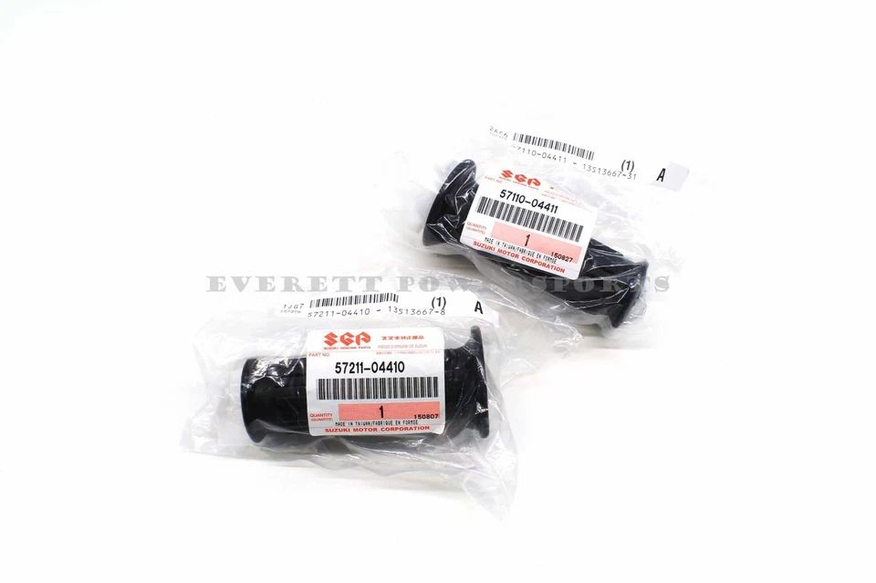 Nuevo juego de empuñaduras de manillar genuino Suzuki 1978-2006 JR50 R tubo de acelerador #P171 Foto 4 de 4