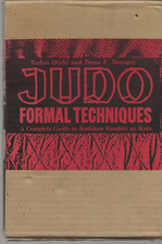 JUDO FORMAL TECHNIQUES TADAO OTAKI DONN F DRAEGER 1983 1ST ED 1ST PRINTING
