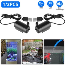 Mini Water Pump Small Mute Submersible USB 5V 1M Cable Garden Home Fountain Tool