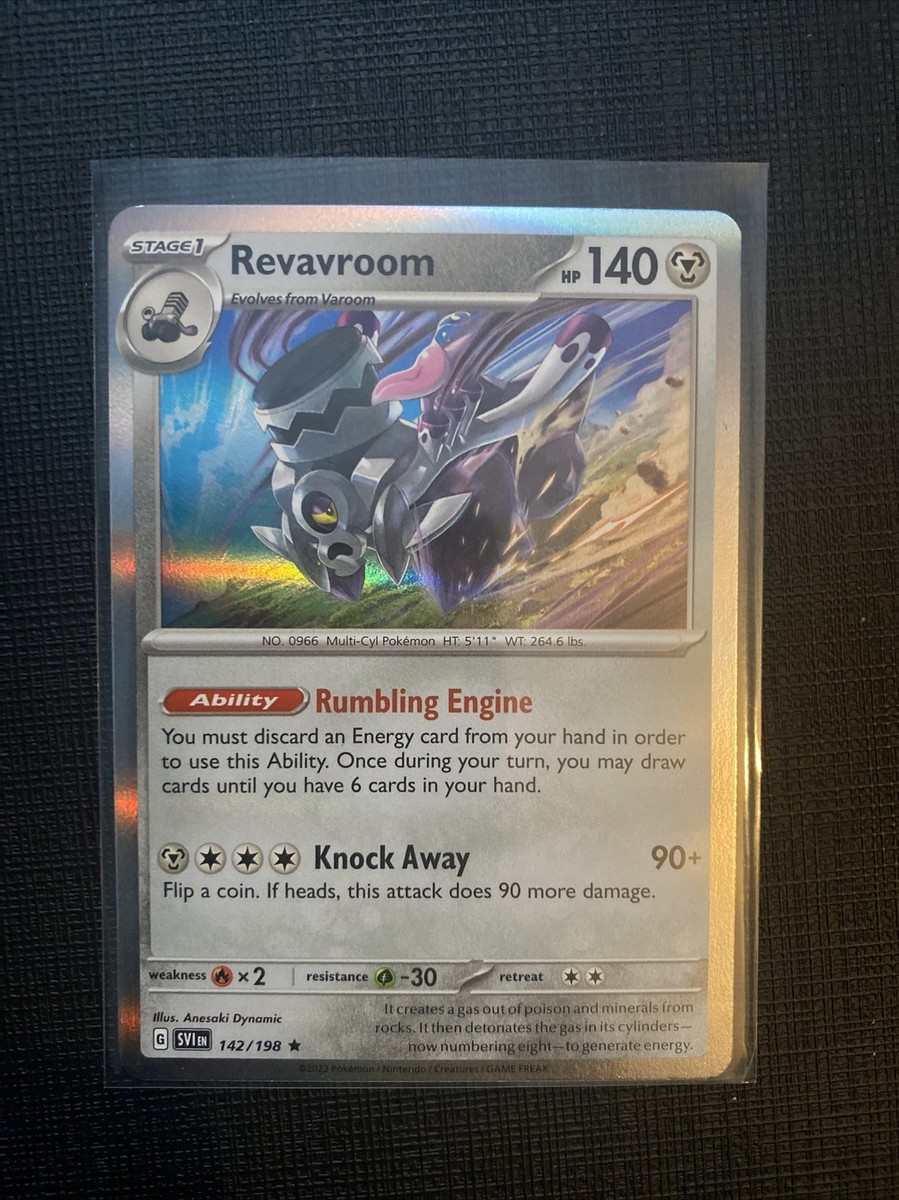 revavroom pokemon card price Starly Illustrator Rare Scarlet & Violet Base 221/198, NM Pokemon Card main image 0