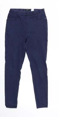 Matalan Damen blau Baumwollmischung Skinny Jeans Größe 10 L27