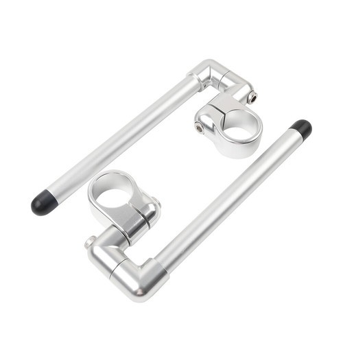41MM Fork Tube Motorcycle Universal 7/8" Clip-On Handlebar For Cafe Racer - Picture 10 of 11