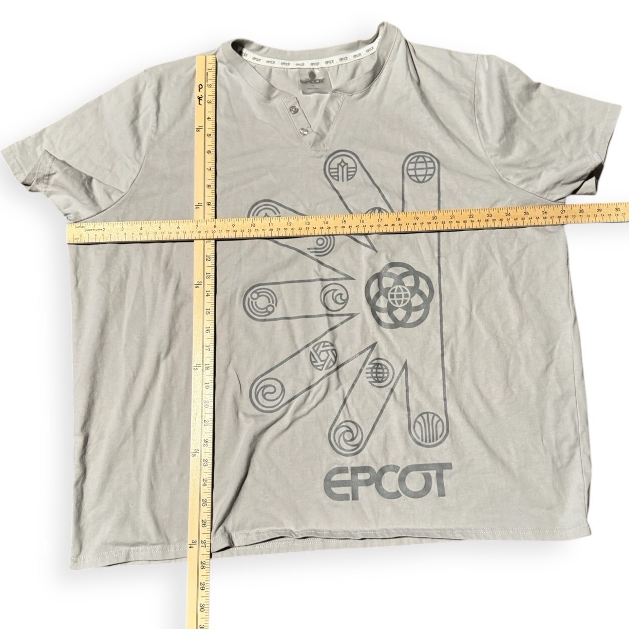 Walt Disney World Epcot Spaceship Earth Shirt Size 3XL Y2K Grunge Skate Land image 2