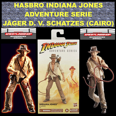 INDIANA JONES HASBRO ADVENTURE SERIE ACTION FIGUR JÄGER d. v. SCHATZES HASF8527