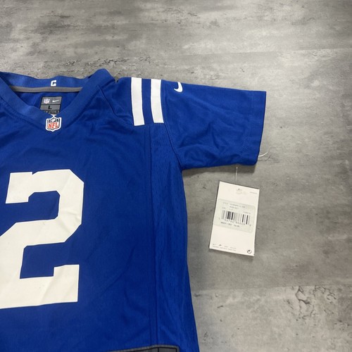 Camiseta Nike Matt Ryan Indianapolis Colts Juvenil Niño Grande 7Y NUEVA Azul Sobre el Campo - Imagen 9 de 10