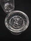Set of 2 Crown Royal Whiskey Embossed Round Rocks Lowball Drinking Glass Italy — photo 5
