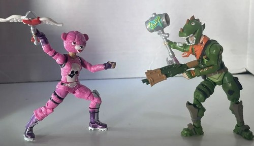 Fortnite Cuddle Team Leader & REX Figure 4" - Picture 2 of 10
