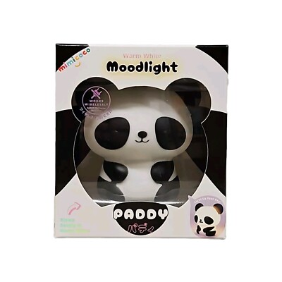 Mimicoco Moodlight - PADDY - Nightlight Glows Gently with Warm Light - NEW Panda