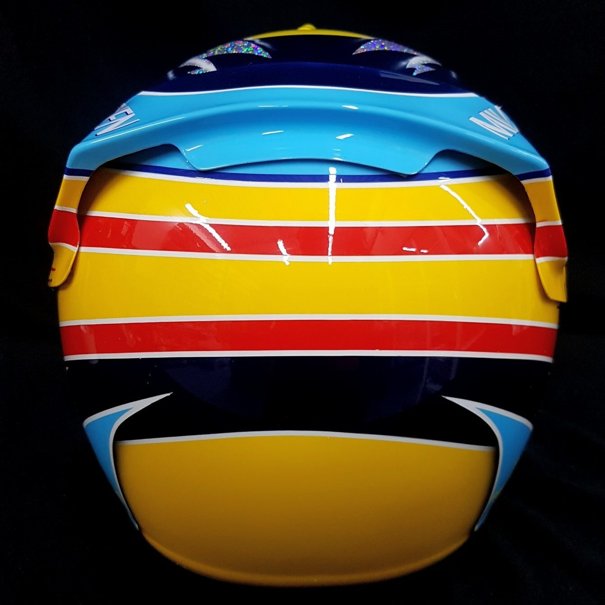 Fernando Alonso Signed Helmet 2006 Display F1 Renault Helmet