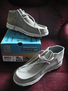 skechers on the go lace up boots