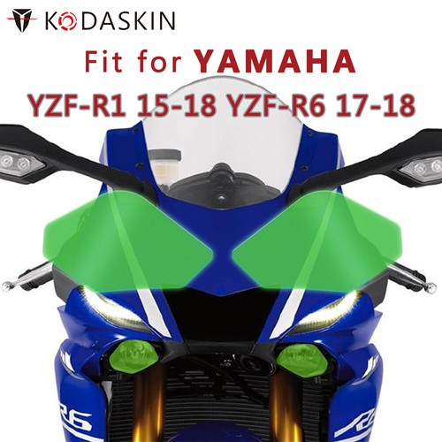 Front Headlight Screen Protector Cover for Yamaha YZF-R1 YZF-R6 MT-10 FZ10 FZ-10