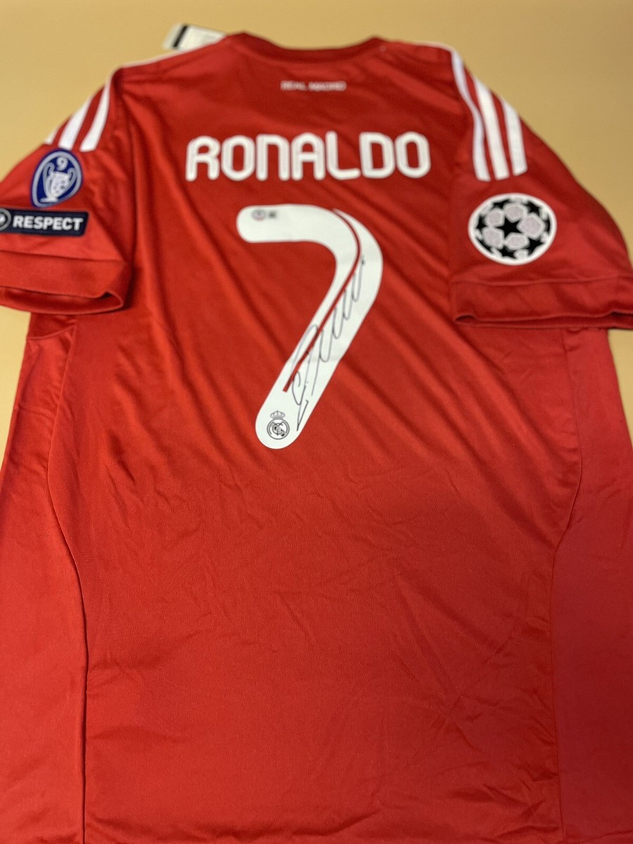 Cristiano Ronaldo Signed Real Madrid Jersey Beckett | eBay
