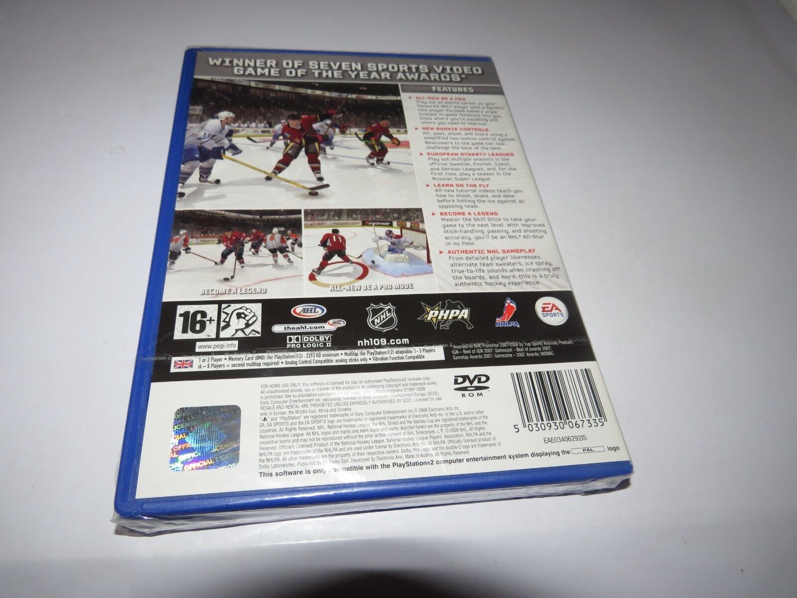 Jogo Ps2 NHL 09  Loja Secondhand