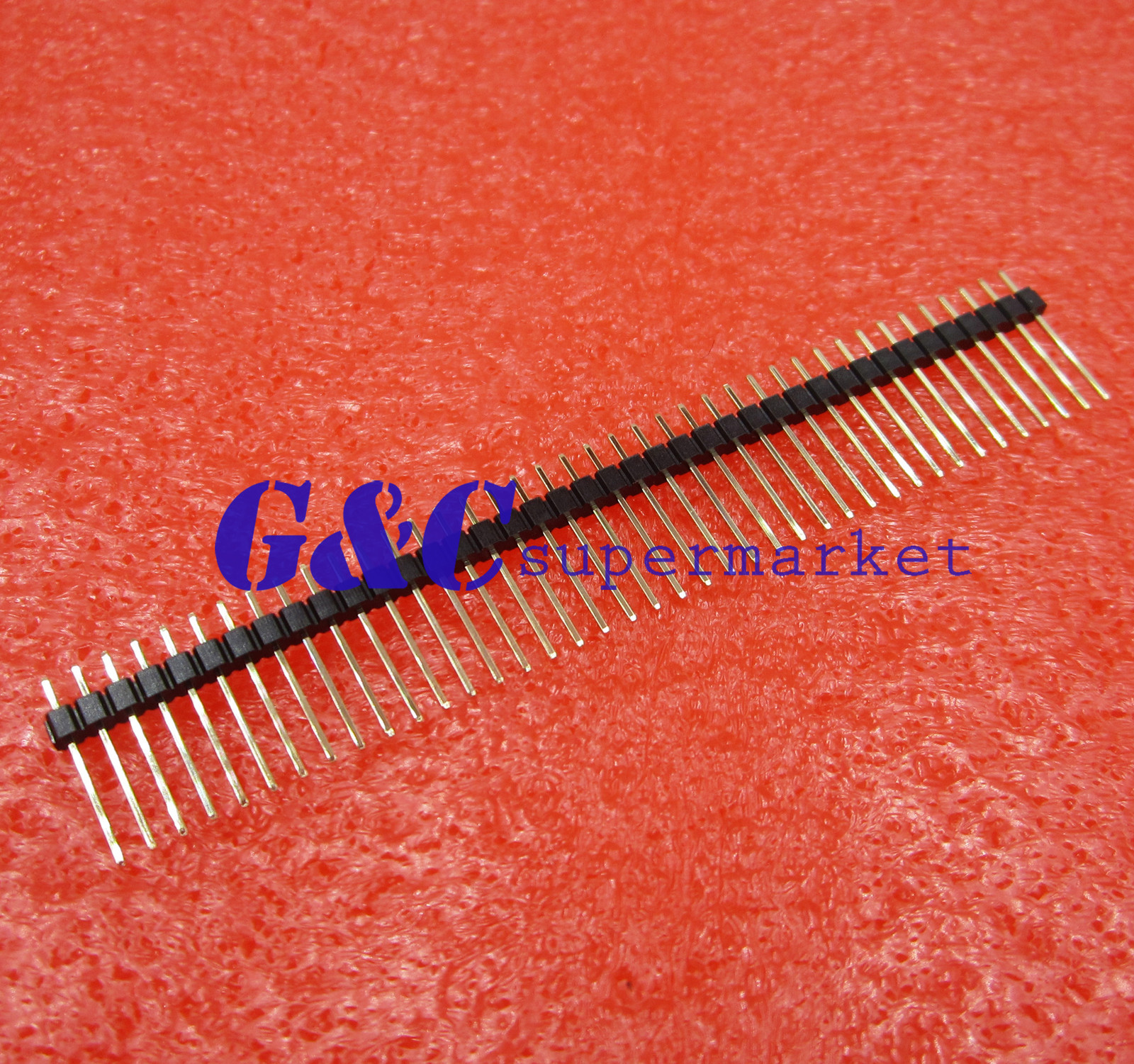 10PCS 1*40 40Pin 2.0mm 20mm Gamba Lunga Singola Fila Maschio Pin Rompibile Testata
