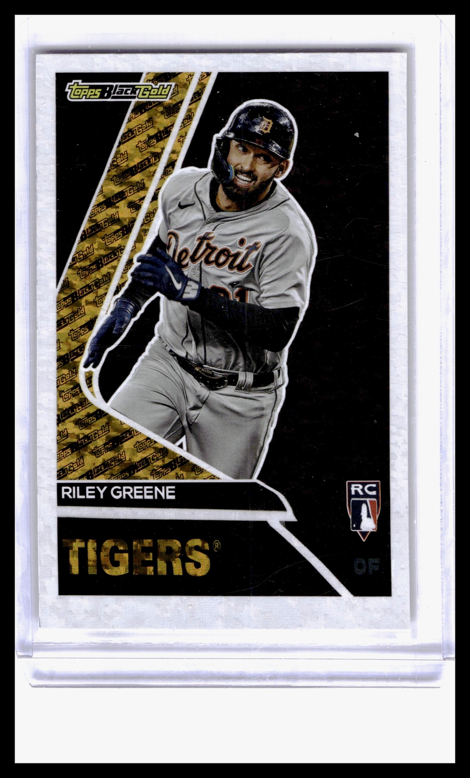 2023 Topps Update #BG-11 Riley Greene Topps Black Gold