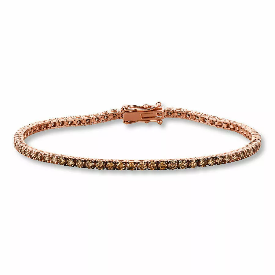 Le Vian Chocolate Diamonds Bracelet 17-1/4 carats tw 18K Honey Gold | Jared