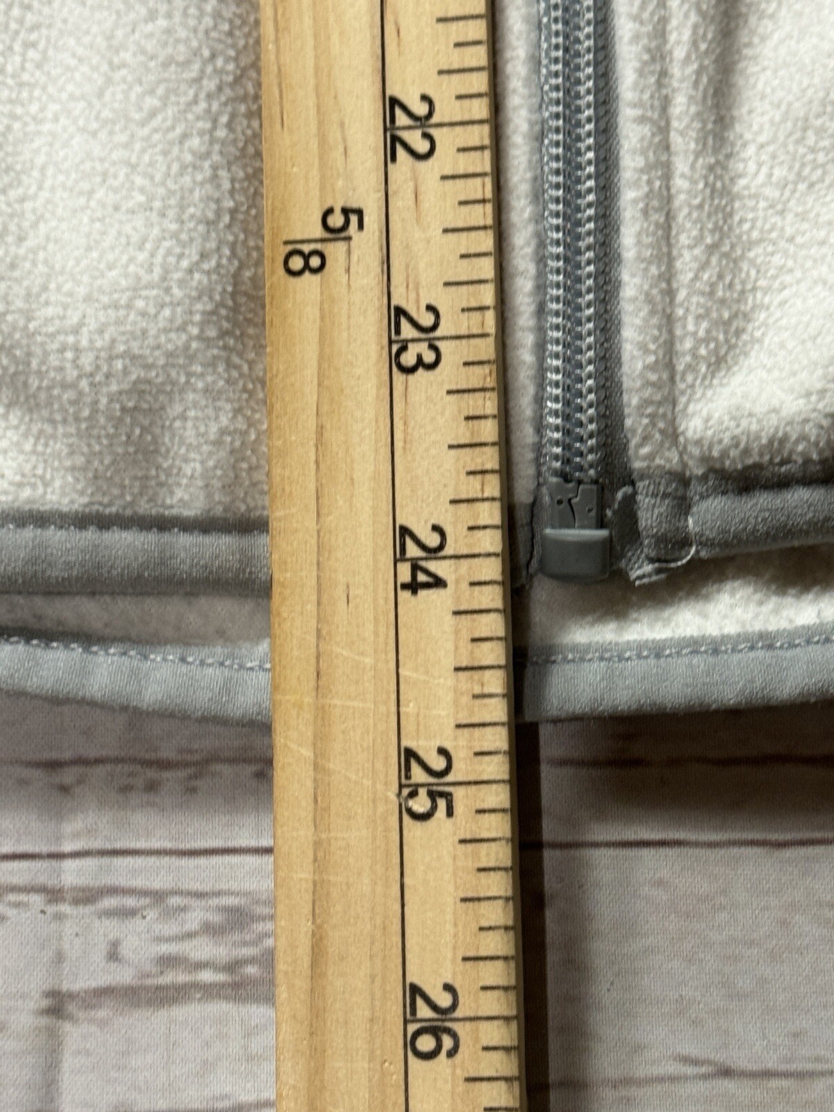 Giacca donna in pile riflettente leggera bianca pony taglia small S