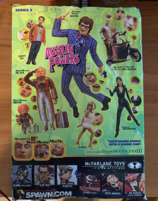 austin powers Figurine mcfarlane toys fatman 9' En Boîte Jamais Ouvert