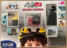 Explore One 4K Action Camera with WiFi Bundle- Brand New