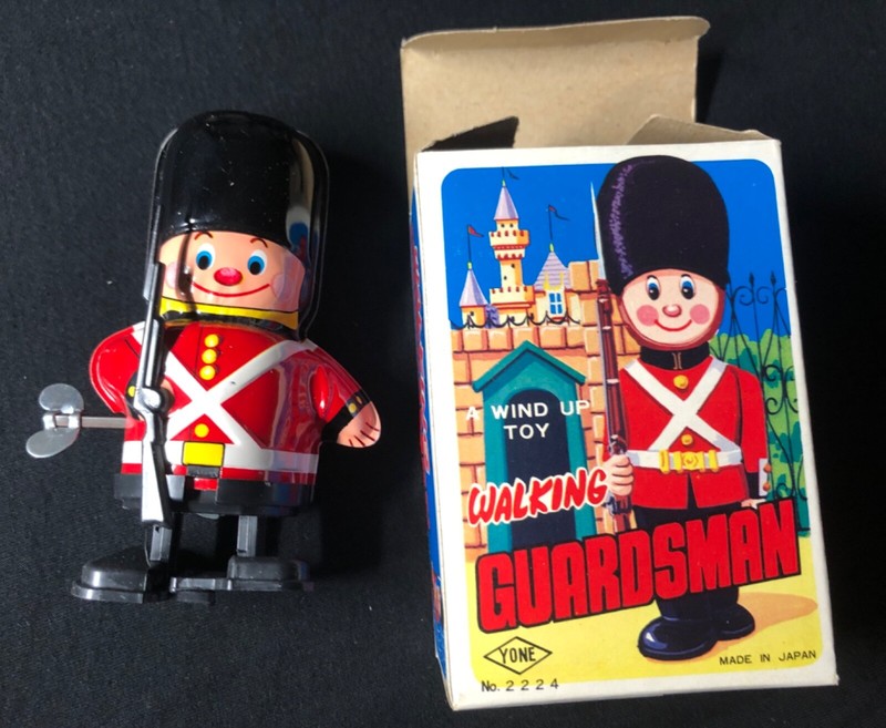 Walking Guardsman wind up toy New in Box