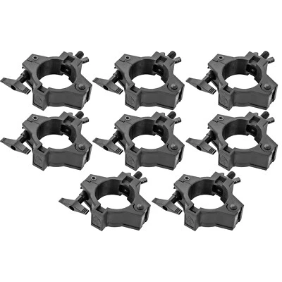 8 x ADJ OSlim 2 Clamp 50mm Truss DJ Party Lighting